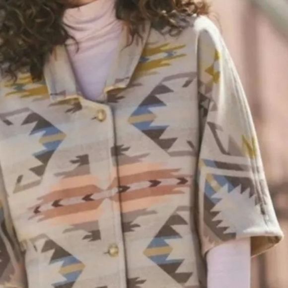 Pendleton Wool Jacket NWT White Sands Pattern - Picture 2 of 4